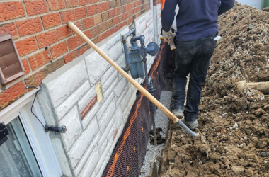 Stone porches waterprofing